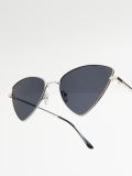 Trójkątne okulary przeciwsłoneczne - czarny - CROPP - small3