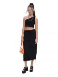 Spódnica midi cargo - czarny - CROPP - small1