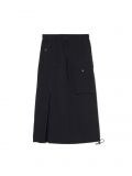Spódnica midi cargo - czarny - CROPP - small4