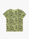 T-shirt con motivi orientali - verde-giallo - CROPP - small4