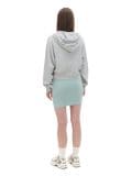 Szara rozpinana bluza z kapturem - jasny szary - CROPP - small3