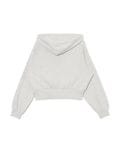 Szara rozpinana bluza z kapturem - jasny szary - CROPP - small6