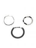 Set brățări - negru - CROPP - small1