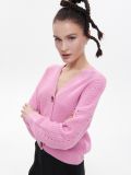 Różowy kardigan - różowy - CROPP - small2