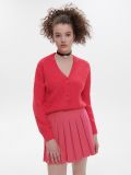 Czerwony kardigan - różowy - CROPP - small2