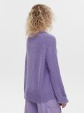 Fioletowy sweter z szerokimi rękawami - fioletowy - CROPP - small3