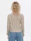 Beżowy ażurowy sweter - beżowy - CROPP - small3