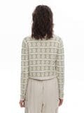 Kardigan w kwiaty - zielony - CROPP - small3