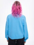 Niebieski sweter z motywem mangi - błękitny - CROPP - small2