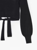 Sweter z wycięciem na plecach - czarny - CROPP - small5