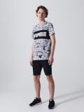 Comic strip print T-shirt - Weiß - CROPP - small2
