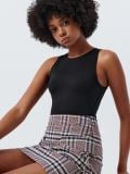 Dzianinowe body - czarny - CROPP - small2
