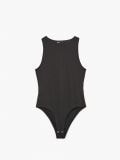 Dzianinowe body - czarny - CROPP - small1