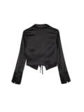 Satiinsärk - must - CROPP - small2