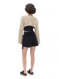 Krótki kremowy sweter - kremowy - CROPP - small3