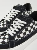 Trampki z szachownicą - czarny - CROPP - small3