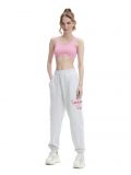 Szare dresowe spodnie jogger - jasny szary - CROPP - small1