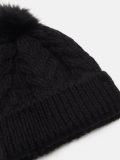 Căciulă cu ciucure pufos - negru - CROPP - small2
