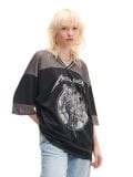 Αθλητική μπλούζα Metallica - ΜΑΥΡΟ - CROPP - small1