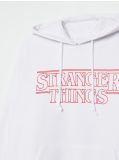 Bluza z kapturem Stranger Things - biały - CROPP - small5