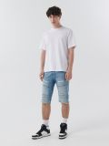 Pantaloncini slim blu - Blu - CROPP - small1
