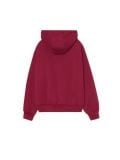 Bordowa bluza z kapturem i nadrukiem - kasztanowy - CROPP - small4
