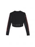 Czarna bluzka crop - czarny - CROPP - small6