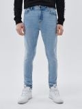 Jeansy super skinny - niebieski - CROPP - small2