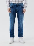 Jeansy męskie klasyczne - niebieski - CROPP - small4