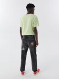 Blugi cu imprimeu stil graffiti, negri - GRI - CROPP - small3