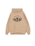Brązowa bluza hoodie z dobermanami UNISEX - brązowy - CROPP - small2