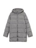 Steppmantel mit Kapuze - Grau - CROPP - small2