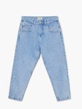 Niebieskie jeansy baggy - niebieski - CROPP - small4