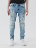 Slim fit traperice - plavo - CROPP - small2