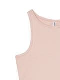 Jasnoróżowy tank top damski - różowy - CROPP - small2