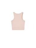 Jasnoróżowy tank top damski - różowy - CROPP - small3