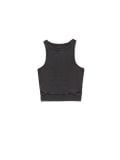Szary tank top damski - szary - CROPP - small1