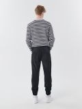 Hlače jogger iz džinsa - črna - CROPP - small6