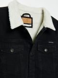 Jeansowa kurtka sherpa - czarny - CROPP - small2