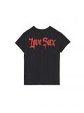 Czarny t-shirt z nadrukiem Avril Lavigne - czarny - CROPP - small4