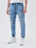 Jeansowe joggery - niebieski - CROPP - small2