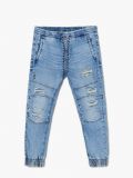 Jeansowe joggery - niebieski - CROPP - small4
