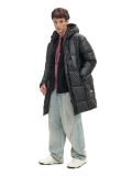 Cappotto trapuntato con cappuccio - Nero - CROPP - small1