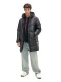 Cappotto trapuntato con cappuccio - Nero - CROPP - small3