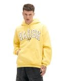 Żółta bluza z aplikacją UNISEX - żółty - CROPP - small1