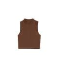Brązowy top - brązowy - CROPP - small2