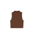 Brązowy top - brązowy - CROPP - small5