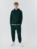 Sudadera verde con capucha - verde oscuro - CROPP - small5