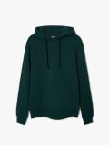 Sudadera verde con capucha - verde oscuro - CROPP - small1