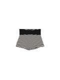 Gestreifte Shorts - Schwarz - CROPP - small2